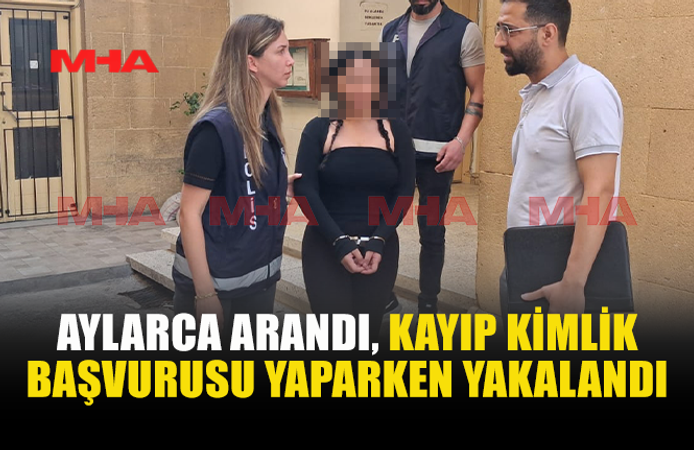 POLİSTEN KAÇTI, KİMLİK İŞLEMİNDE YAKAYI ELE VERDİ