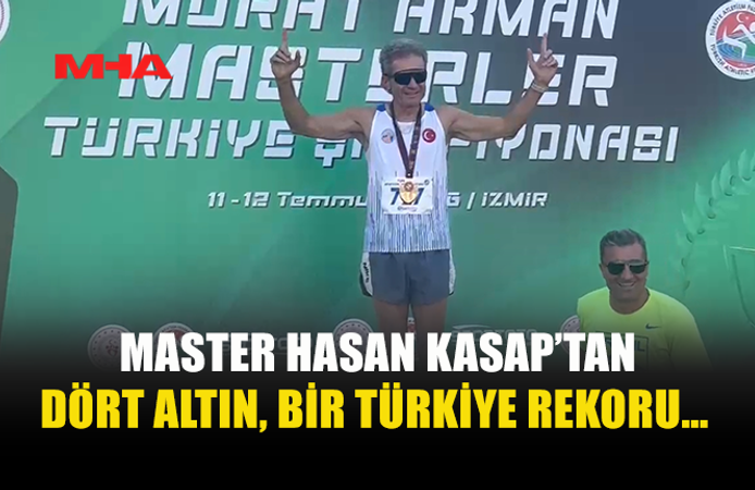 HASAN KASAP’TAN TARİHİ BAŞARI: TÜRKİYE REKORU KIRDI
