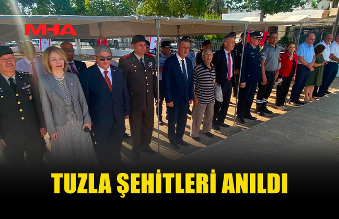 TUZLA ŞEHİTLERİ İÇİN ANMA TÖRENİ DÜZENLENDİ