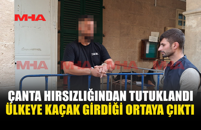 BAR HIRSIZLIĞINI KAMERA GÖRÜNTÜLERİ ELE VERDİ
