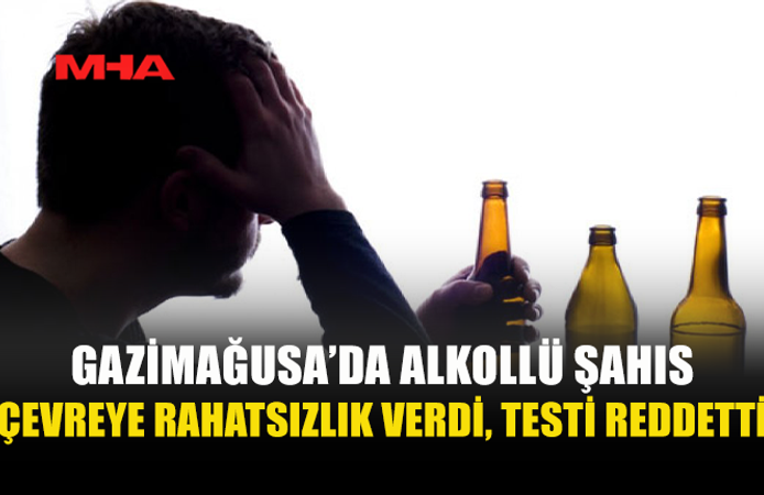 GAZİMAĞUSA’DA ÇEVREYE RAHATSIZLIK VEREN ŞAHIS TUTUKLANDI