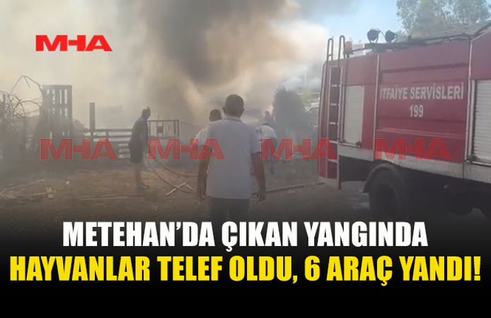 GARAJDA BAŞLAYAN YANGIN FELAKETE DÖNÜŞTÜ