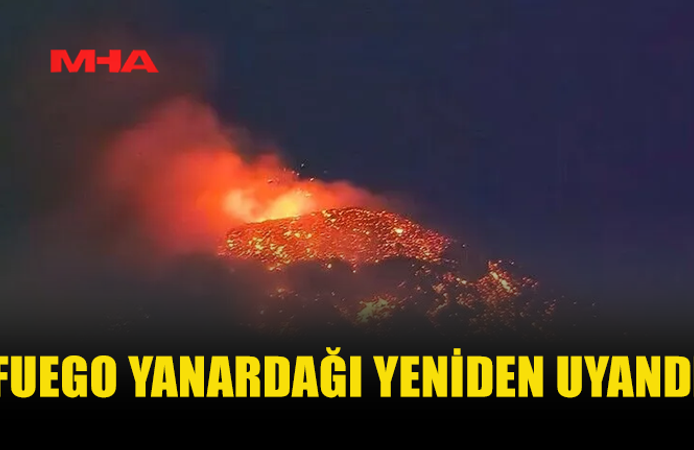 FUEGO YANARDAĞI'NIN FAALİYETE GEÇTİĞİ GUATEMALA'DA TAHLİYE EMİRLERİ VERİLDİ