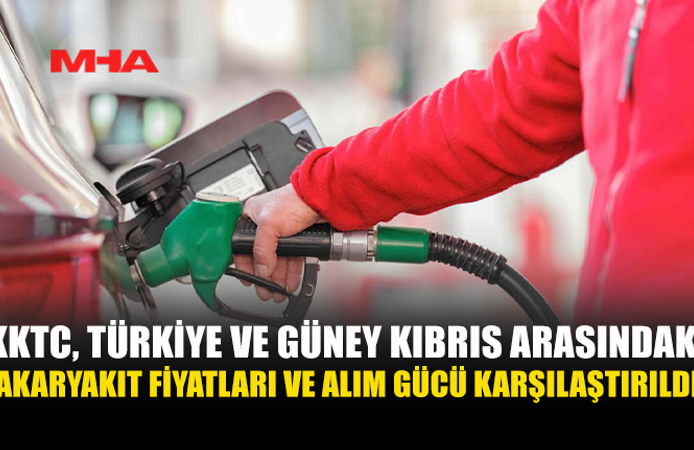 AKARYAKITTA KKTC-TÜRKİYE VE GÜNEY KIBRIS FARKI ORTAYA KONDU