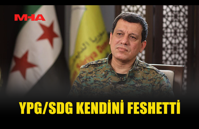 MAZLUM ABDİ DUYURDU: YPG/SDG KENDİNİ FESHETTİ