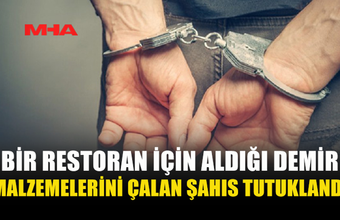 RESTORANIN HESABINA YAZDIRDI, MALZEMELERİ GÖTÜRDÜ