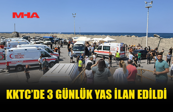 ÜLKEDE 3 GÜNLÜK YAS İLAN EDİLDİ