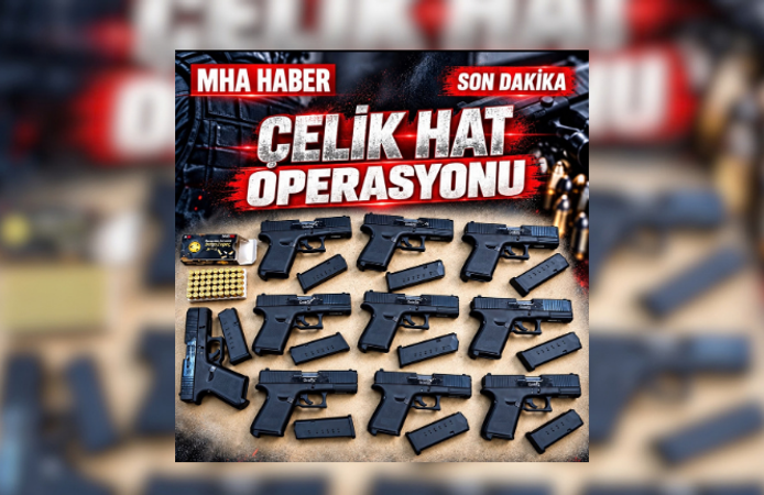 GAZİMAĞUSA LİMANI’NDA 10 TABANCA VE 50 MERMİ ELE GEÇİRİLDİ