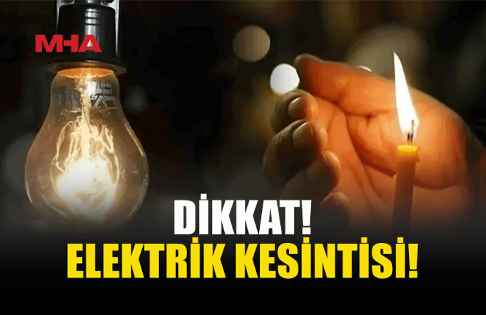 BOĞAZ BÖLGESİNDE ÜÇ SAATLİK ELEKTRİK KESİNTİSİ