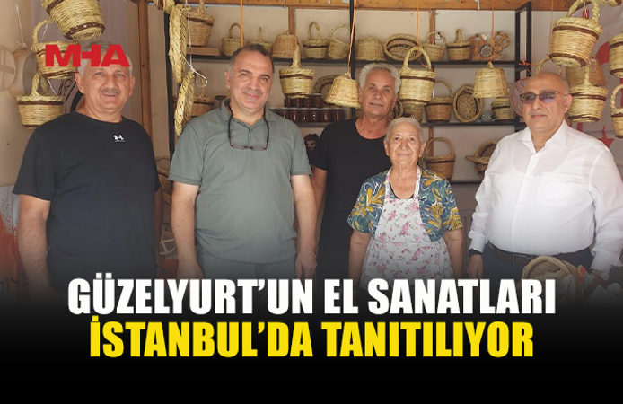 GÜZELYURT’UN GELENEKSEL SANATLARI PENDİK’TE SERGİLENİYOR
