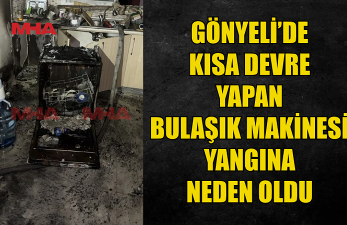 BULAŞIK MAKİNESİ KISA DEVRE YAPTI, MUTFAK YANDI!