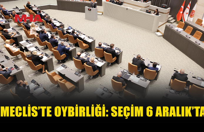 GENEL SEÇİMİN TARİHİ 6 ARALIK OLARAK ONAYLANDI