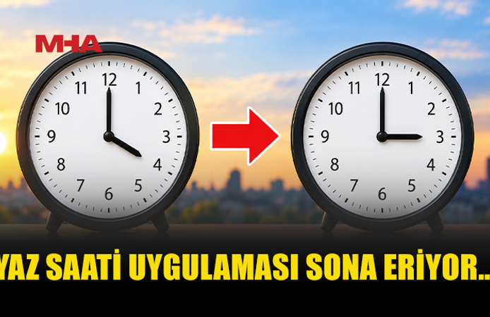 SAATLER BU GECE GERİ ALINACAK
