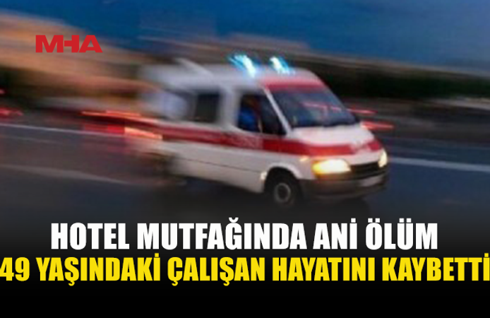 GİRNE’DE 49 YAŞINDAKİ ÇALIŞAN HAYATINI KAYBETTİ