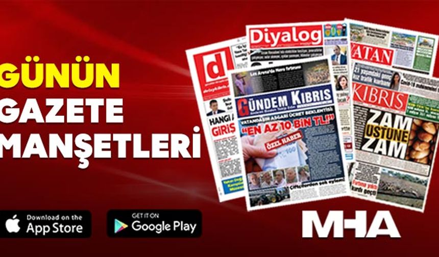 GAZETE MANŞETLERİ (23.11.2024)