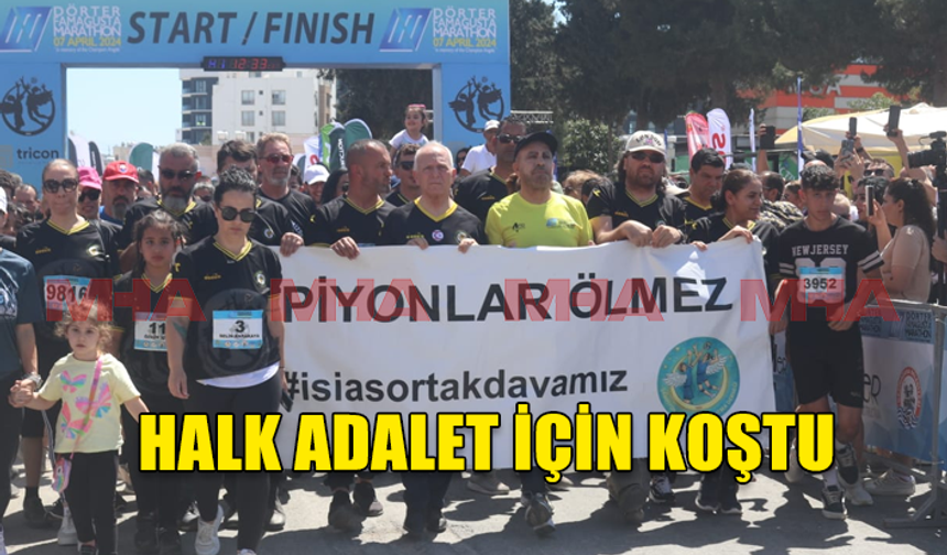Dörter Construction sponsorluğunda düzenlenen "Famagusta Marathon" halk koşusu gerçekleşti