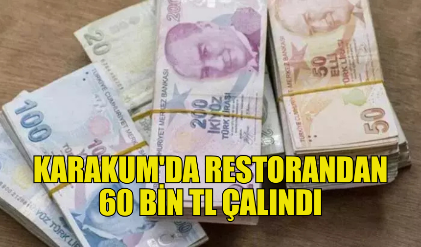 RESTORANDAN 60 BİN TL ÇALAN ŞÜPHELİ TUTUKLANDI