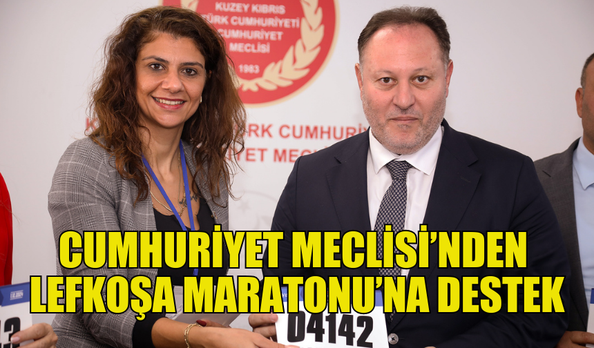 ZİYA ÖZTÜRKLER VE MİLLETVEKİLLERİ ÜLKER LEFKOŞA MARATONU’NDA