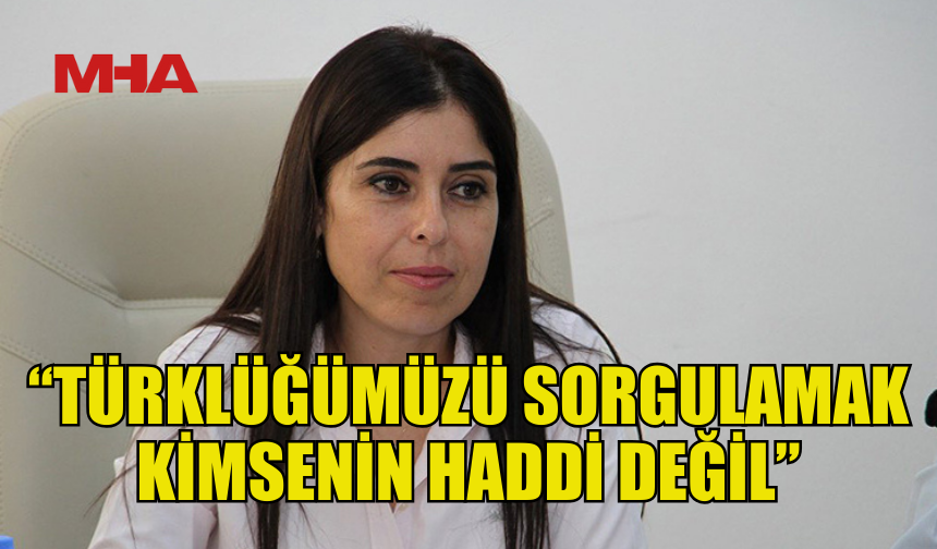 ALTUĞRA: TÜRKLÜĞÜMÜZÜ SORGULAMAK KİMSENİN HADDİ DEĞİL