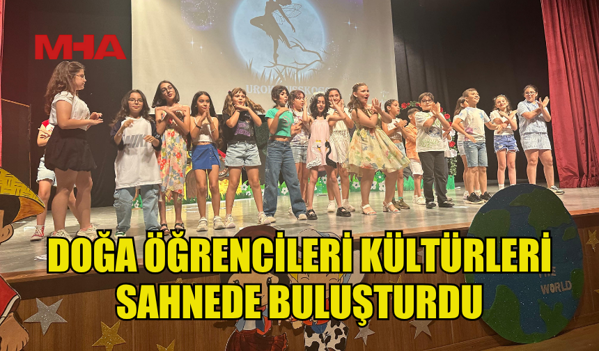 DOĞU AKDENİZ DOĞA İLKOKULU’NDAN ÇOK DİLLİ SAHNE GÖSTERİSİ