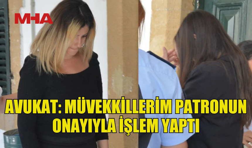 SAVUNMA: PARALAR İŞVERENİN BİLGİSİ DAHİLİNDE AKTARILDI