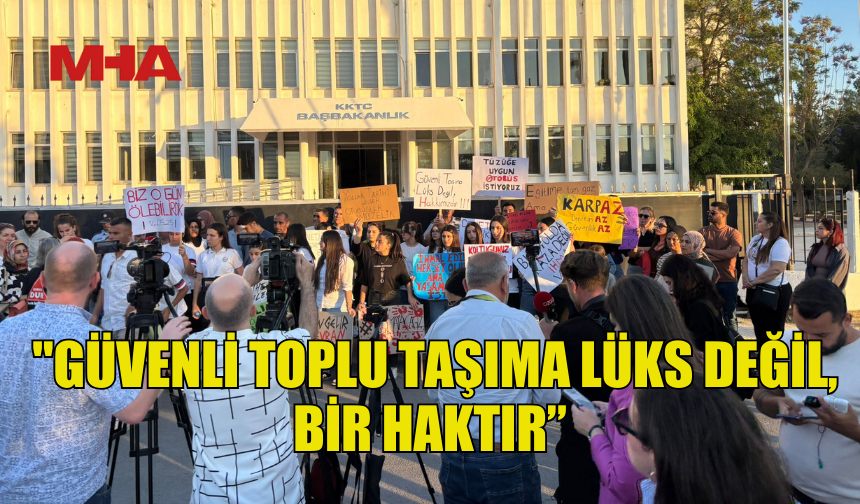 CTP GENÇLİK ÖRGÜTÜ: "GÜVENLİ TOPLU TAŞIMA LÜKS DEĞİL, BİR HAKTIR”
