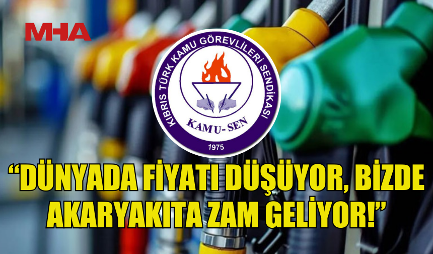 ATAN: “DÜNYADA FİYATI DÜŞÜYOR, BİZDE AKARYAKITA ZAM GELİYOR!”