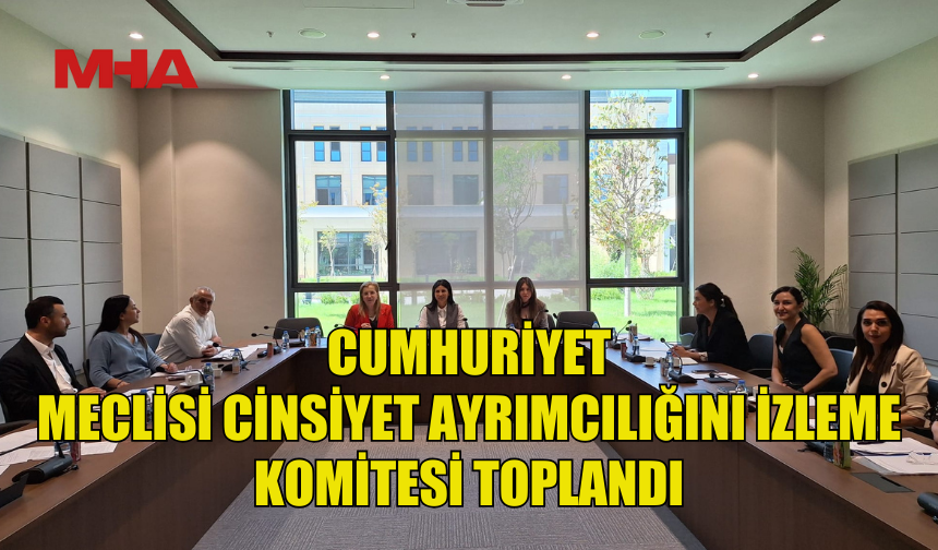 CUMHURİYET MECLİSİ CİNSİYET AYRIMCILIĞINI İZLEME KOMİTESİ TOPLANDI
