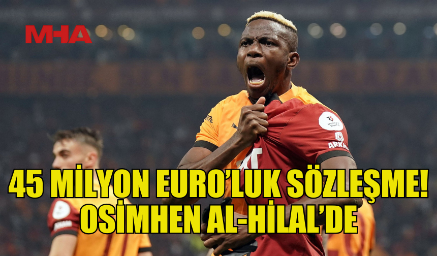 OSİMHEN SUUDİ ARABİSTAN YOLUNDA