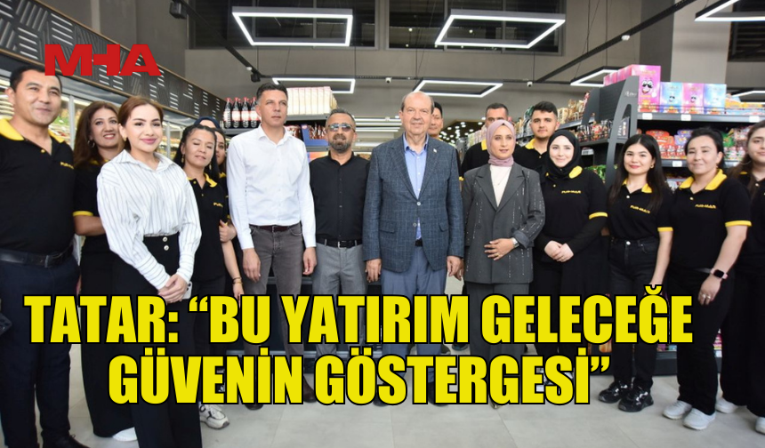 FURMAR SÜPERMARKET GÖNYELİ’DE AÇILDI