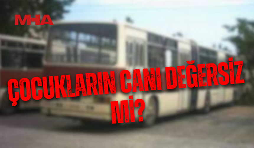 OKUL SERVİSİ FREN ARIZASI YAPTI: ÖĞRENCİLER KORKU DOLU ANLAR YAŞADI
