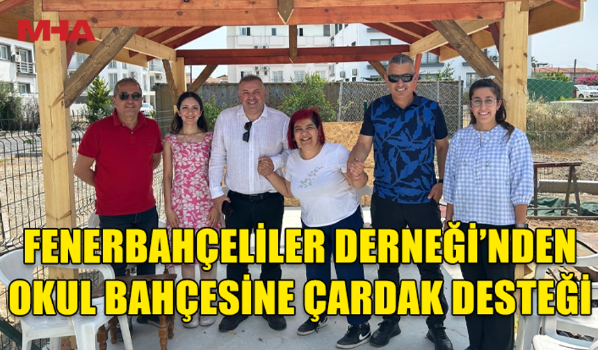 KKTC FENERBAHÇELİLER DERNEĞİ LEFKOŞA ÖZEL EĞİTİM VE İŞ EĞİTİM OKULU'NA DESTEK VERDİ