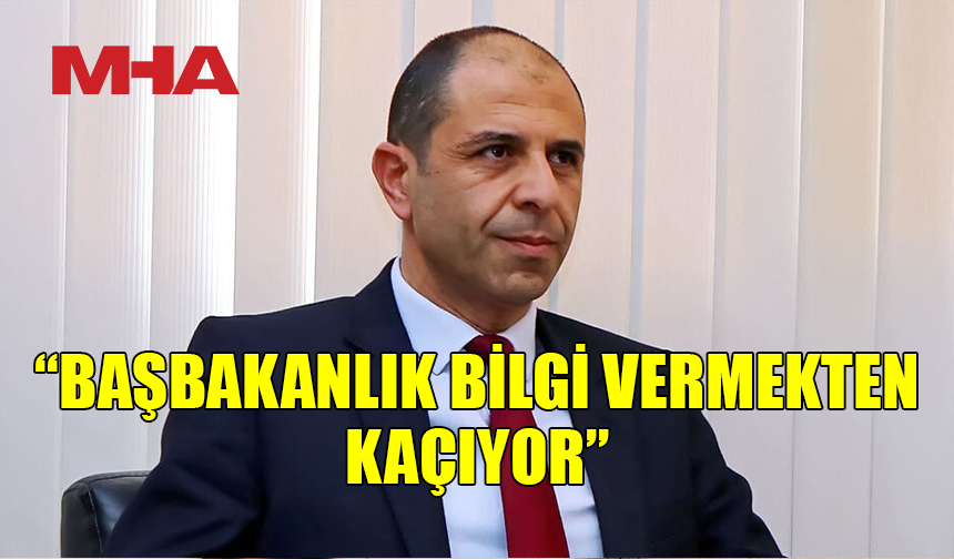 ÖZERSAY: “BAŞBAKANLIK, BİLGİ EDİNME YASASINI ÇİĞNİYOR”