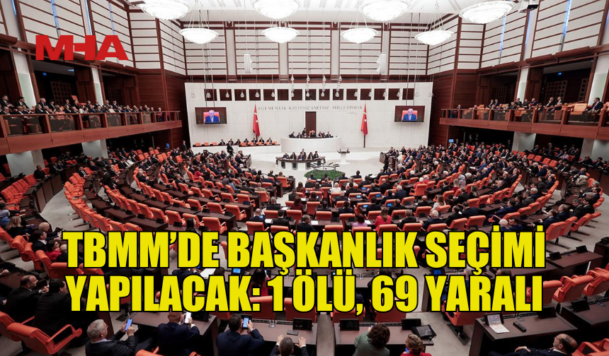 TBMM’DE BAŞKANLIK SEÇİMİ YAPILACAK