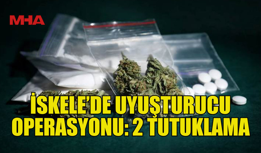 İSKELE'DE ŞÜPHELİ ARAÇTAN YASAKLI MADDE ÇIKTI