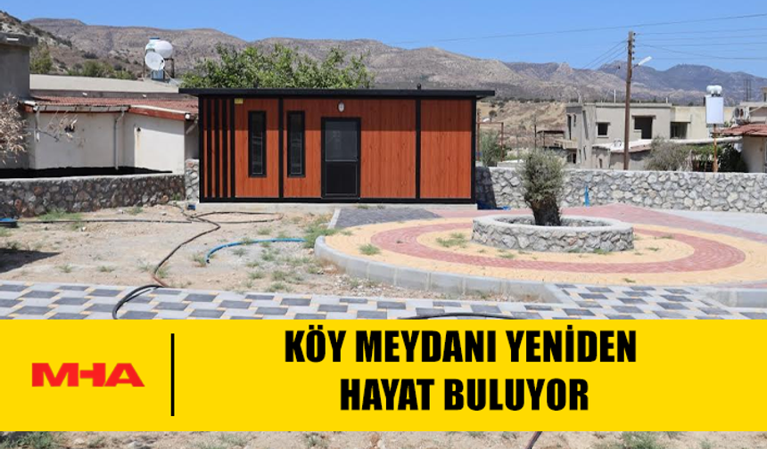 ALTINOVA KÖY MEYDANI'NDAKİ ÇALIŞMALAR SÜRÜYOR