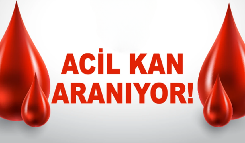 3 ÜNİTE A RH POZİTİF KAN ARANIYOR