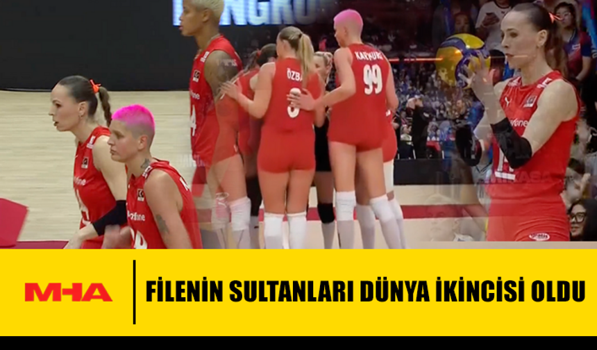 FİLENİN SULTANLARI DÜNYA İKİNCİSİ OLDU