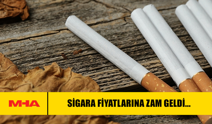 SİGARA FİYATLARINA ZAM GELDİ...