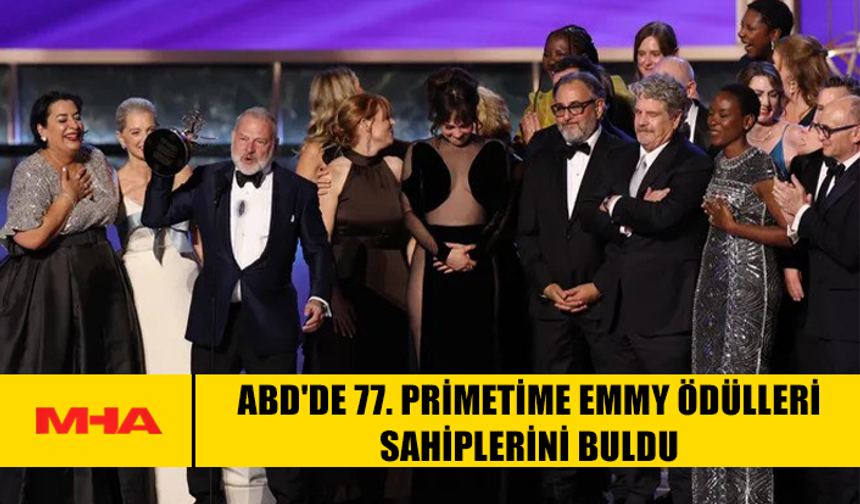 ABD'DE 77. PRİMETİME EMMY ÖDÜLLERİ SAHİPLERİNİ BULDU