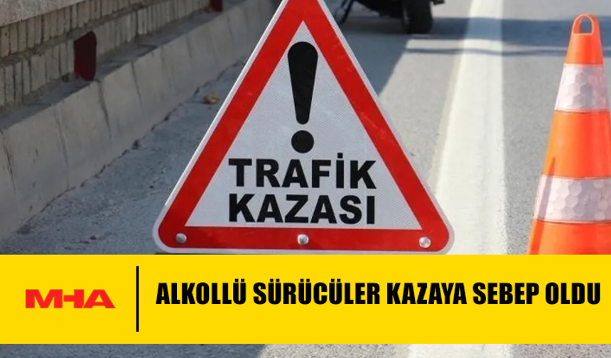 LEFKOŞA VE ALSANCAK'TA MEYDANA GELEN TRAFİK KAZALARINDA YARALANAN OLMADI