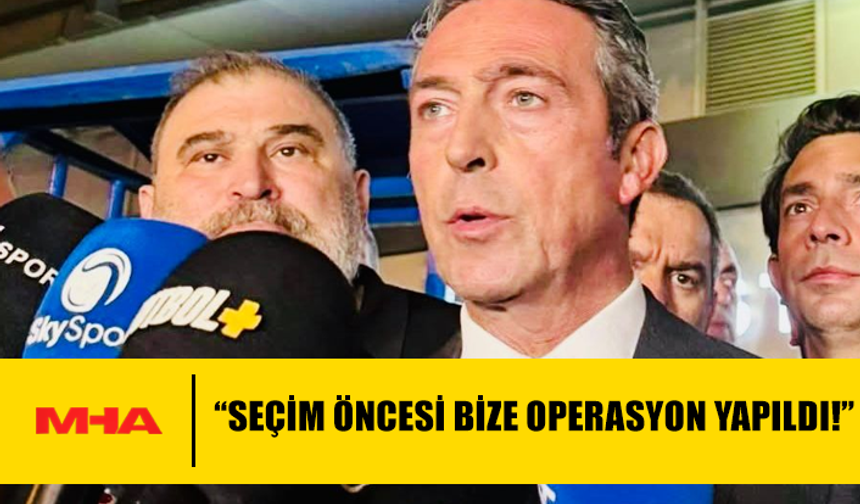 FENERBAHÇE BAŞKANI ALİ KOÇ'TAN ÇOK SERT AÇIKLAMA: "BU ADAMIN KİM OLDUĞUNU HERKESE GÖSTERECEĞİM!"