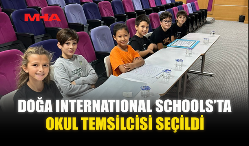 DOĞA INTERNATIONAL SCHOOLS’TA OKUL TEMSİLCİSİ SEÇİLDİ
