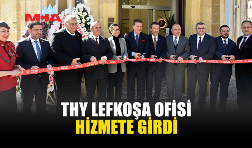 THY LEFKOŞA ŞEHİR OFİSİNİ AÇTI