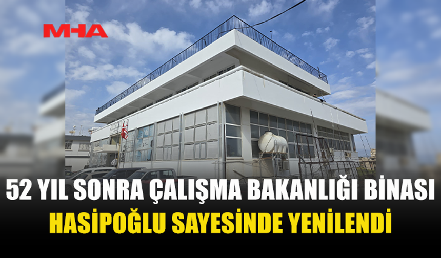 ESKİ BİNA HASİPOĞLU’NUN GİRİŞİMİYLE YENİ GÖRÜNÜM KAZANDI