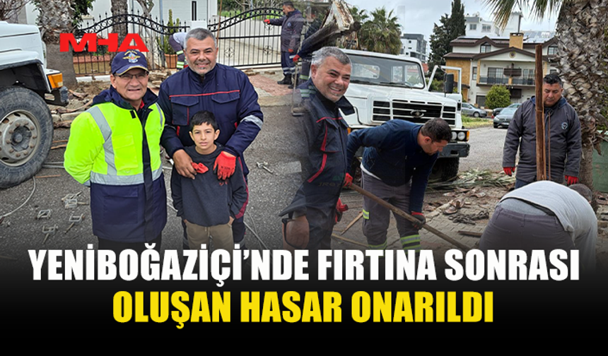 KATİP DEMİR PERSONELİ İLE BİRLİKTE GÜN BOYU ONARIM ÇALIŞMALARINA KATILDI