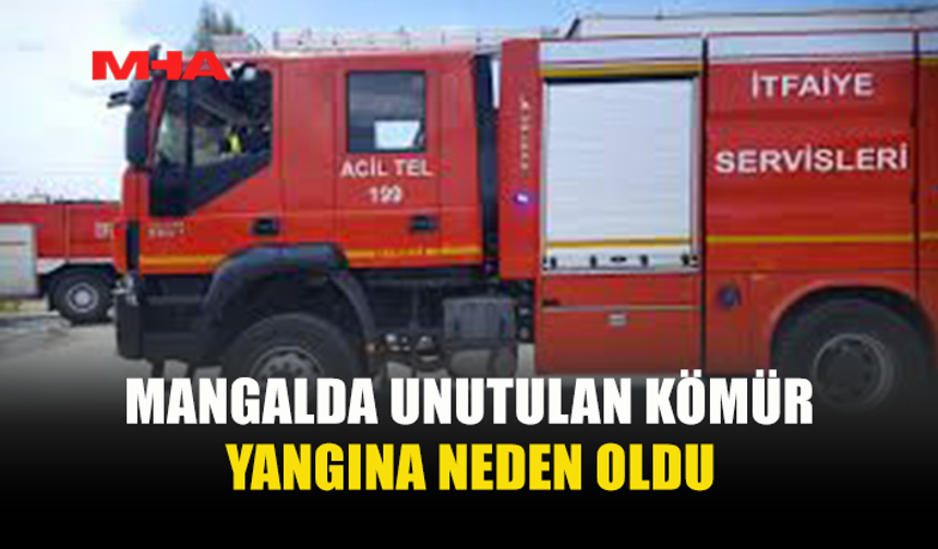 TEPEBAŞI’NDA GARAJ YANGINI