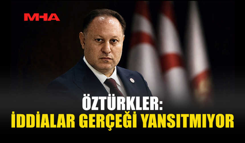 ÖZTÜRKLER: “OTURUMA ARA VERİLMESİ GERGİNLİĞİ ÖNLEMEK İÇİNDİ”