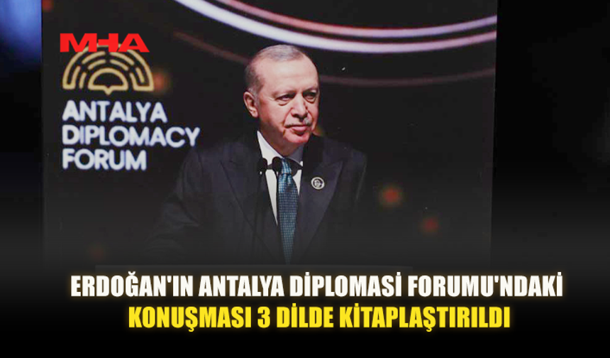ERDOĞAN'IN YAPTIĞI KONUŞMA, TÜRKÇE, İNGİLİZCE VE ARAPÇA YAYIMLANDI
