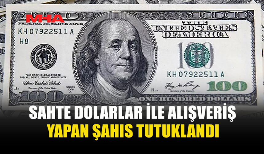 GİRNE’DE SAHTE DOLARLA ALIŞVERİŞ YAPAN ŞAHIS TUTUKLANDI